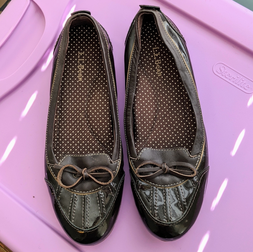 L.L. Bean Brown Rain Shoes